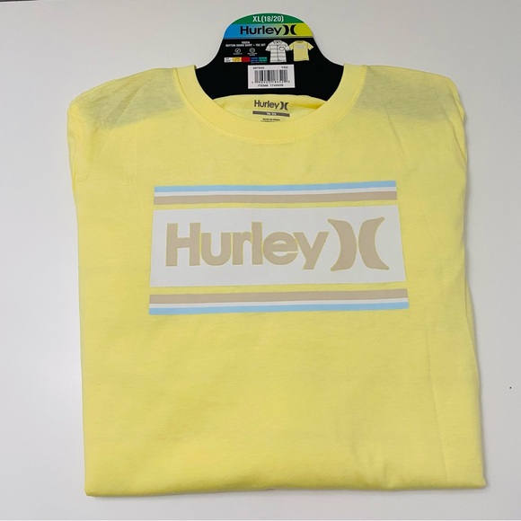 Hurley Youth 2 pack Button down shirt + tee set, NWT. - Picture 2 of 11